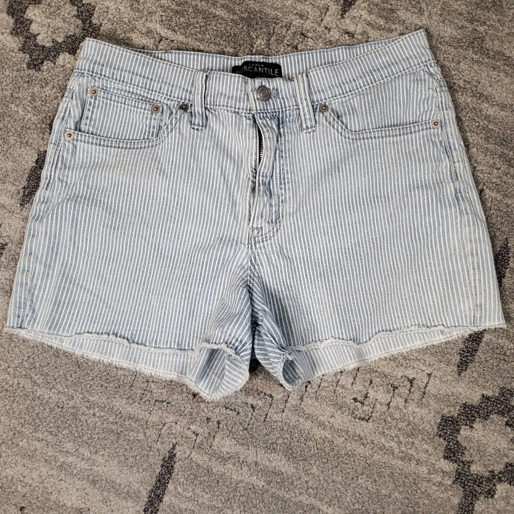 J.Crew Stripped Jeans shorts size 28-flaw